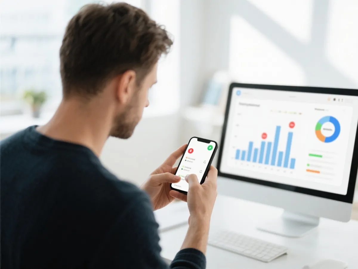 移动端提醒与数据查看场景